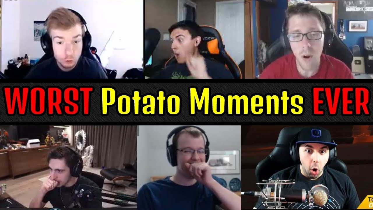 Worst Streamers & Pros Potato Moments Caught Live on Stream - Rainbow Six Siege