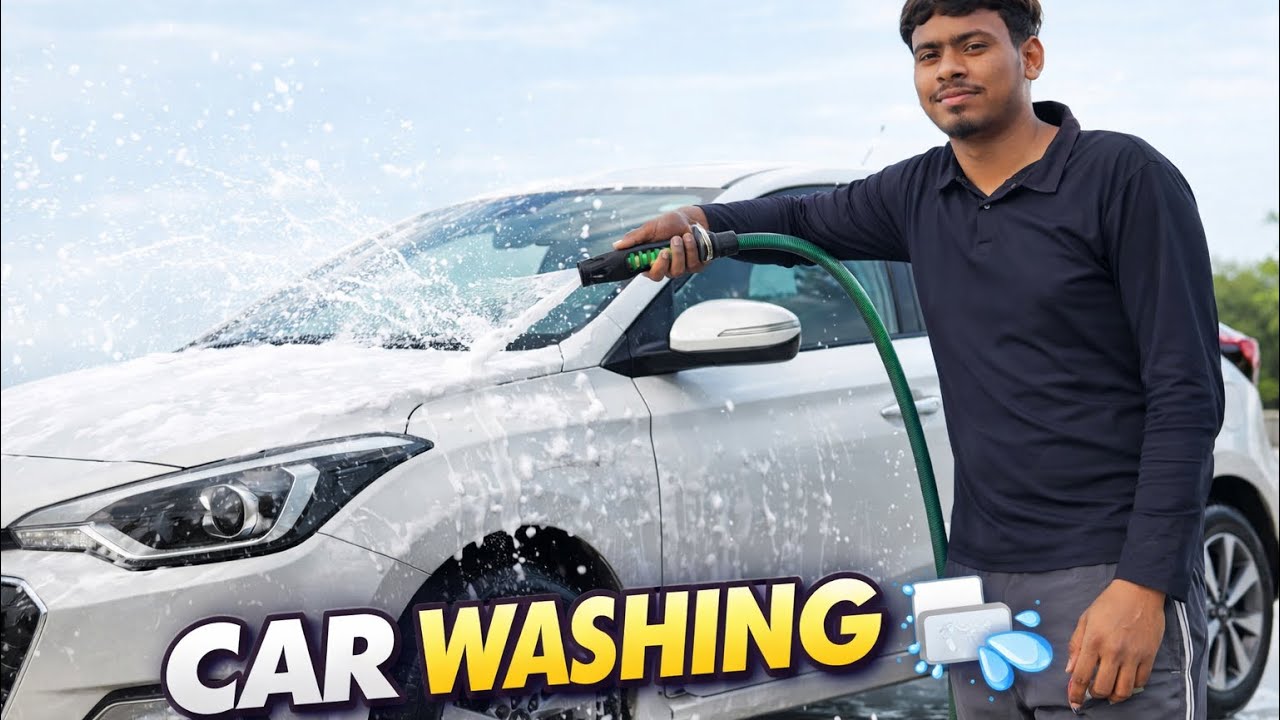 Sunday Morning Car Wash 🚿 | i20 Cleaning | Daily Life Vlog