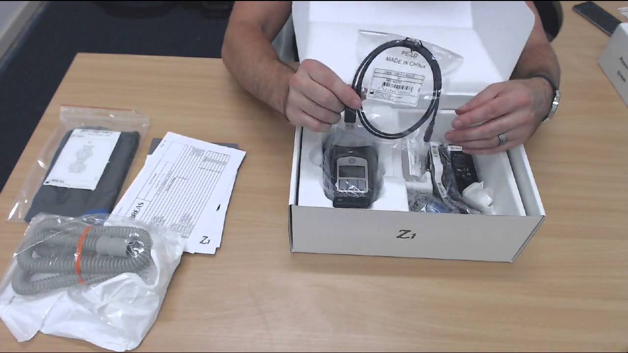 Z1 AUTO CPAP Unboxing