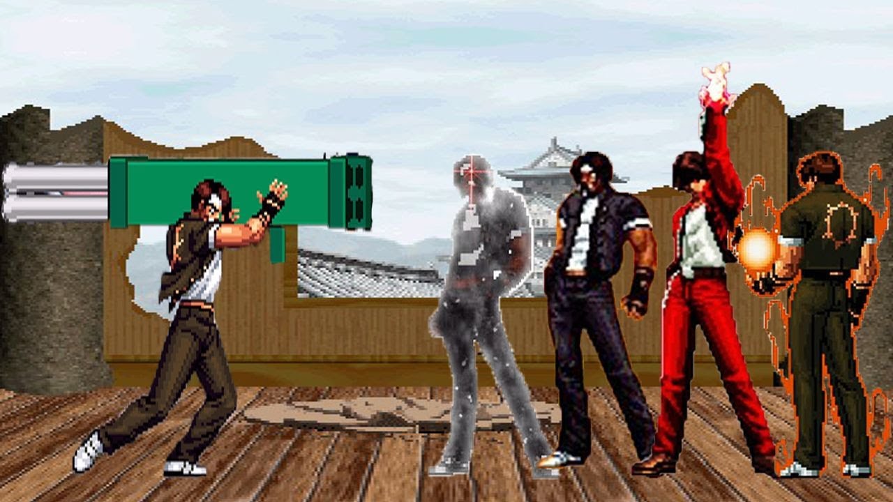 (Mugen World) SB-Kusanagi Vs Super Kusanagi Team