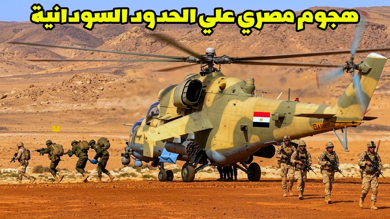 حرس الحدود المصري في مواجهة تحركات الدعم السريع على الحدود السودانية | توترات إقليمية خطيرة