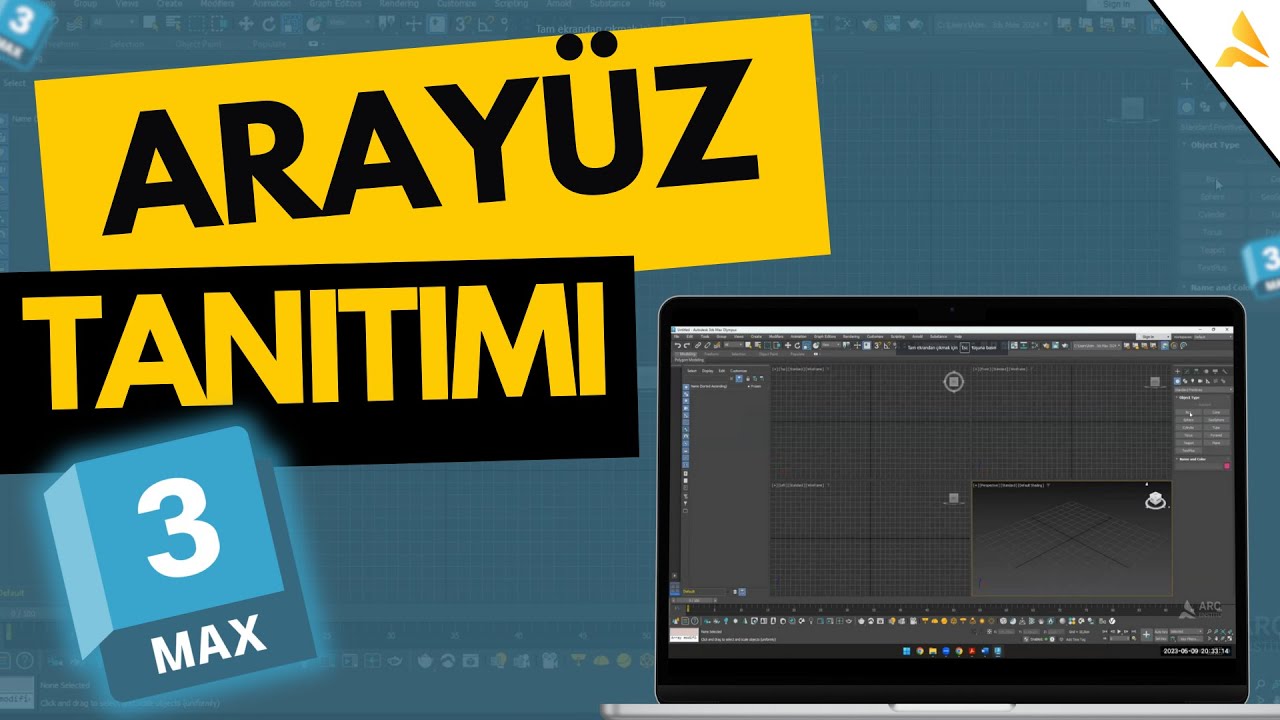 Aray&uuml;z Tanıtımı | 3DS Max #001