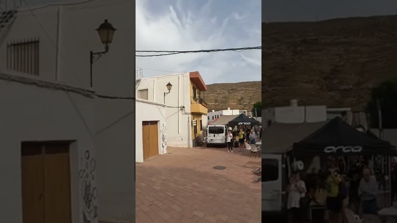 LA DESERTICA 2022 Vicar, antes de subir la calzada romana