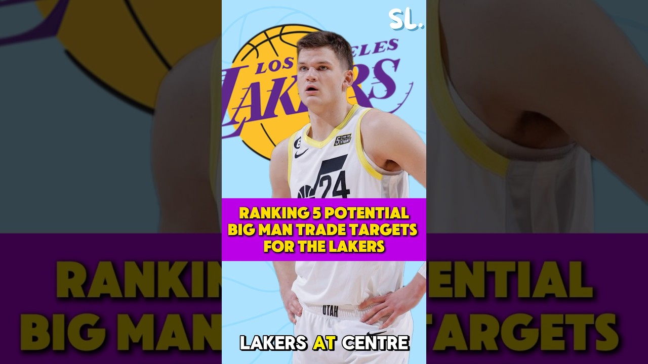 RANKING POTENTIAL LAKERS TRADE TARGETS AT CENTER #nba #lakers #trade