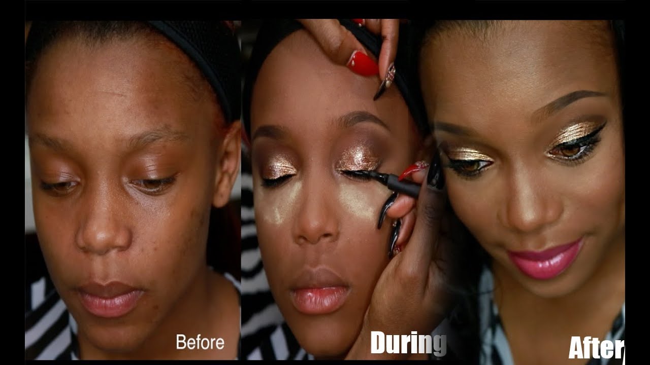 Prom Edition - Get ready With Me: Neutral Makeup  + Bloopers