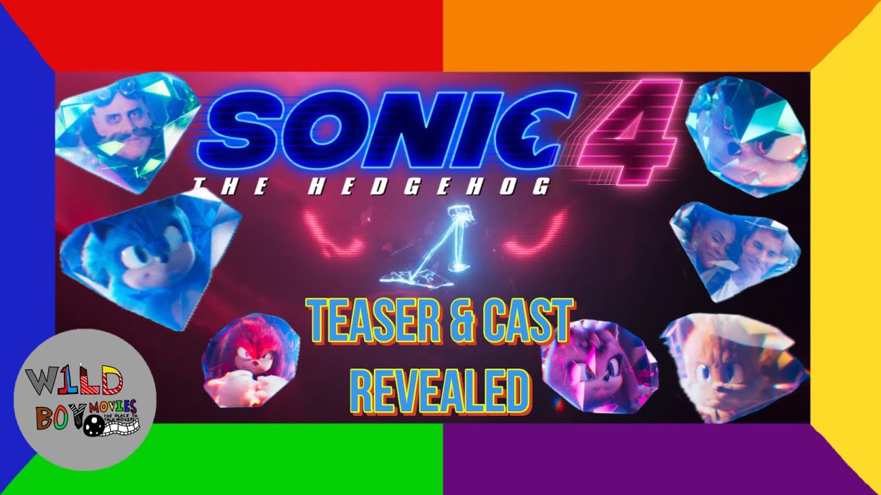 Sonic Movie 4 Teaser & Cast Revealed (Jim Carrey Is Back!!!)