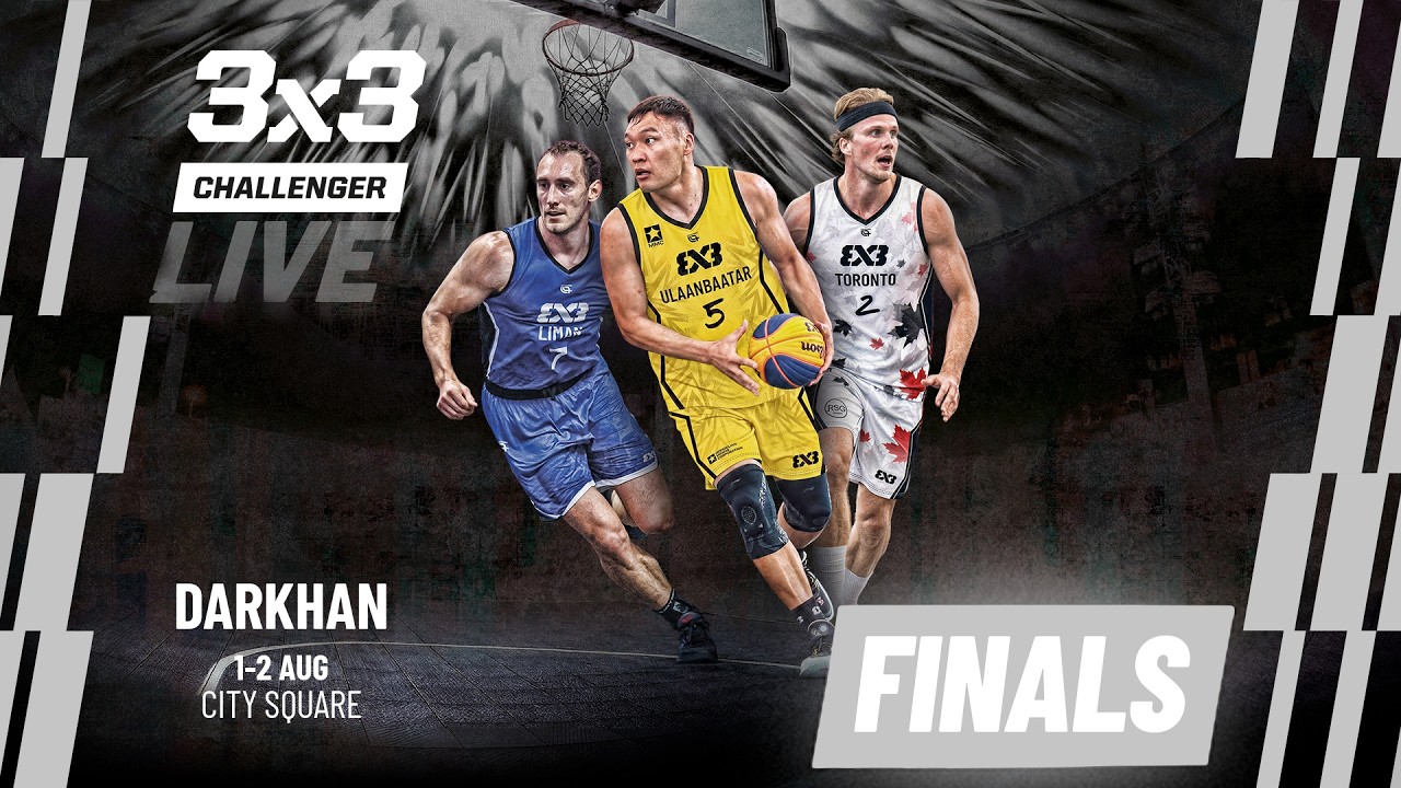 RE-LIVE | FIBA 3x3 Darkhan Challenger 2026 | World Tour Qualifier | Finals