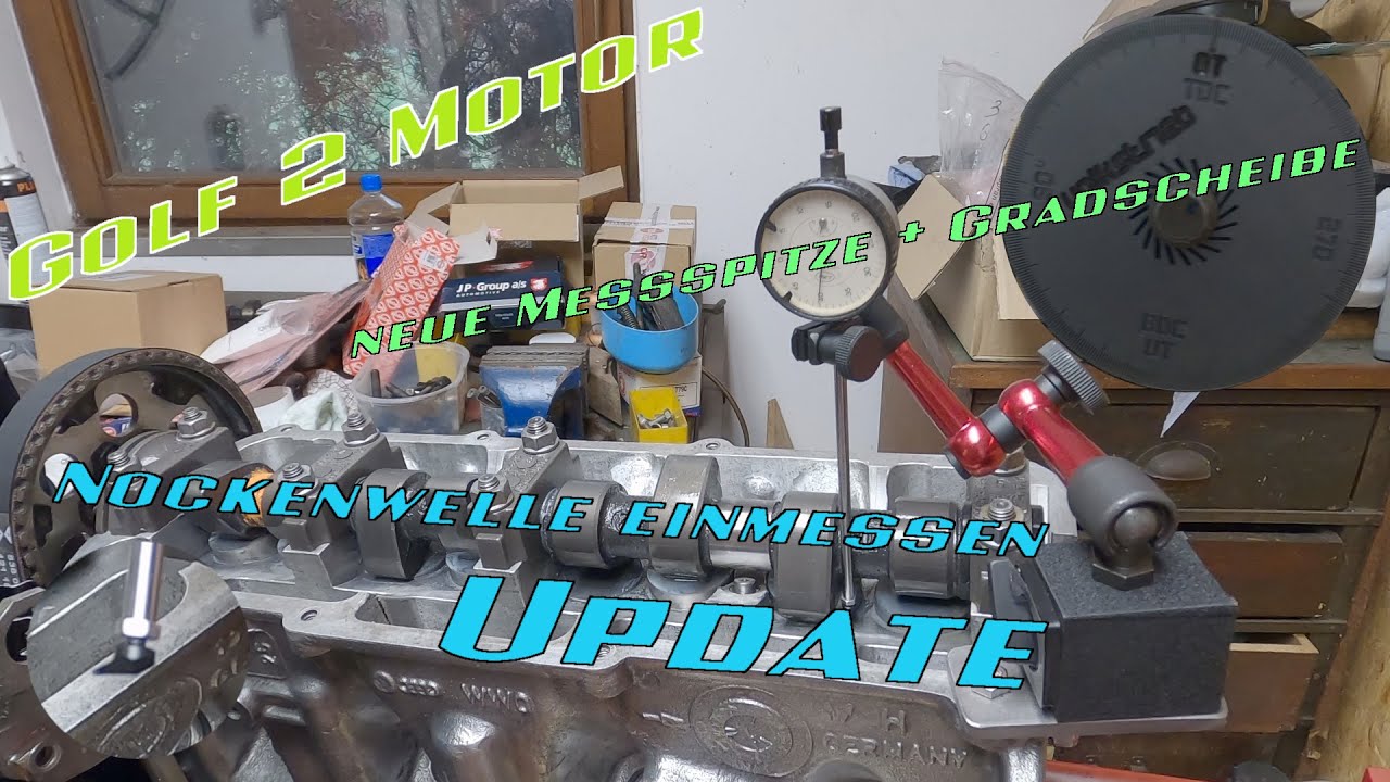 Golf 2 Motor Nockenwelle einmessen Update