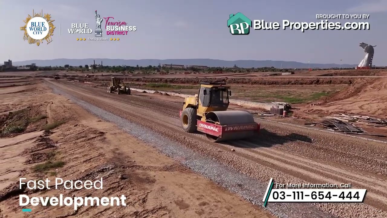 Tourism Business District Development Updates | Blue World City | BlueProperties.com