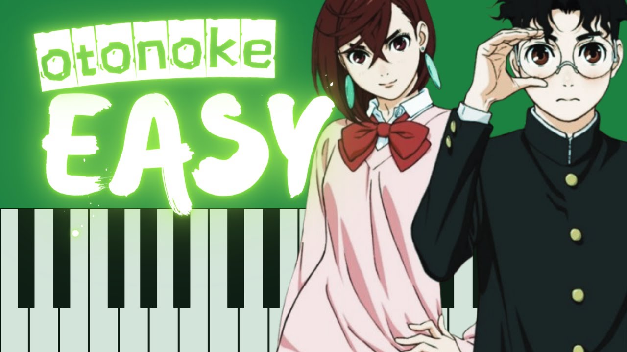 Otonoke Beginner Piano Tutorial | Easy Dandadan Opening Piano Cover + Free MIDI & Sheet Music