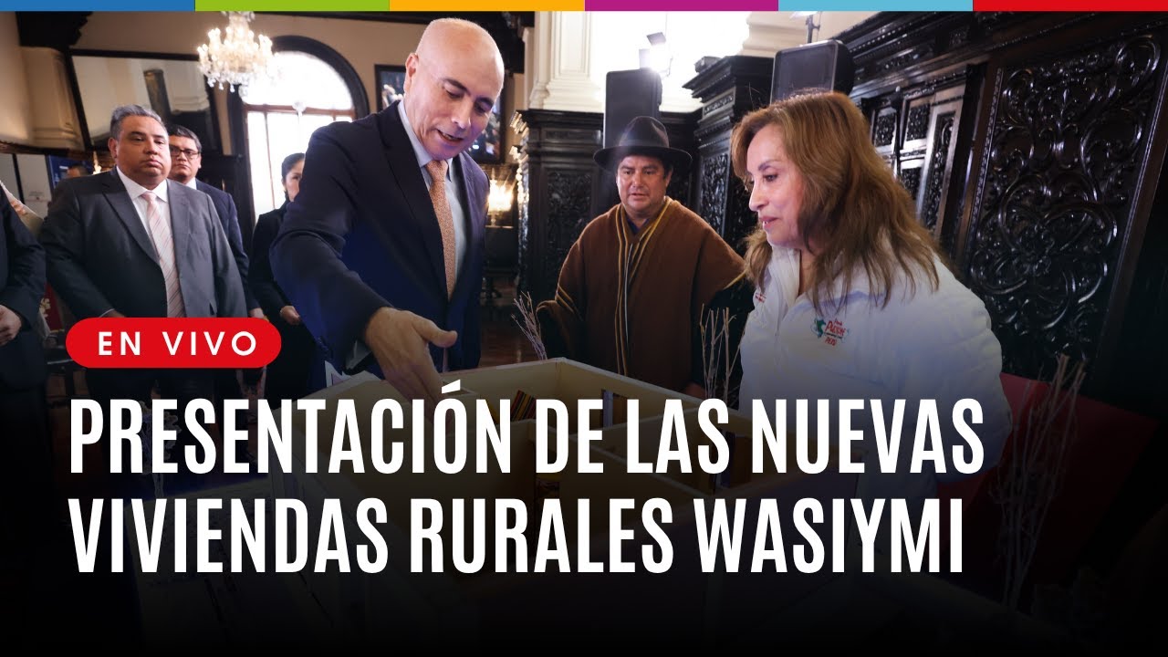 #EnVivo | Presentación de las nuevas viviendas rurales Wasiymi