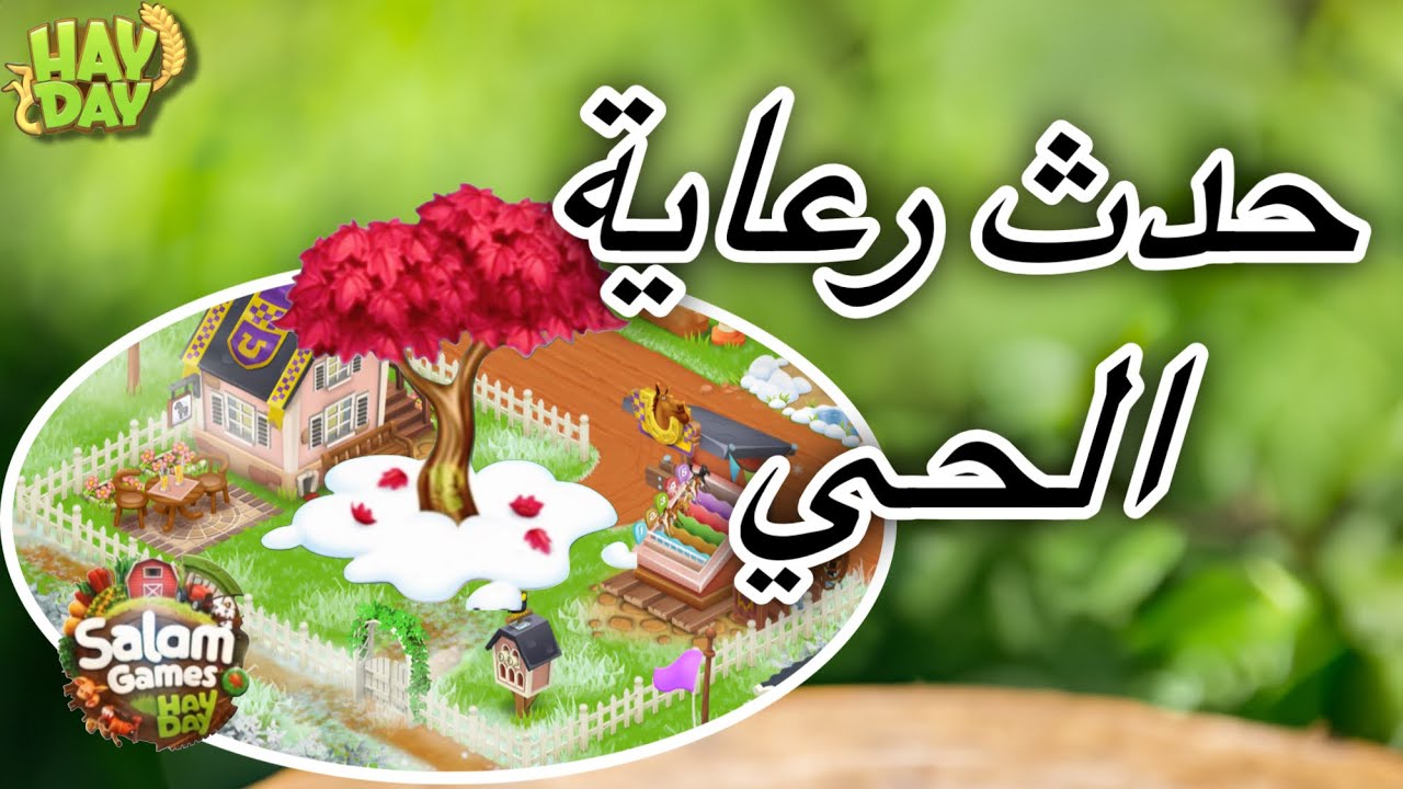 حدث رعاية الحي الجديد شرح كامل ومختصر في هاي داي Hay Day