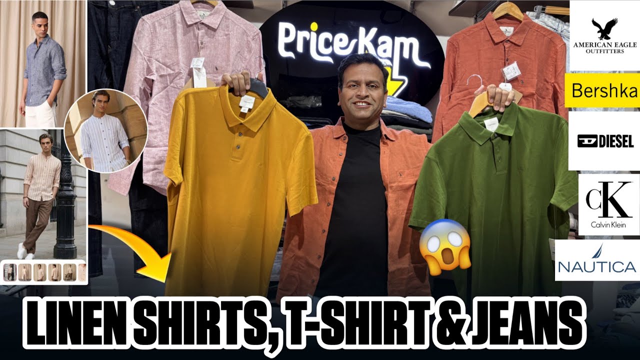 Best Linen collection! Original Export Surplus Discount upto 80-90%! Free shipping 