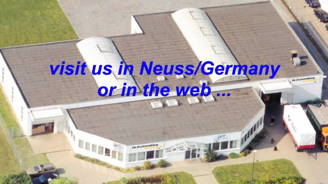 OFT GmbH und Die Druckveredelung K&ouml;ch&Glasder GmbH
