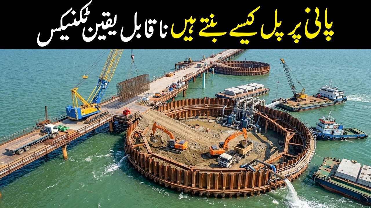 How Do They Build Bridges Over Deep Water? The Engineering Secrets Will Shock You!