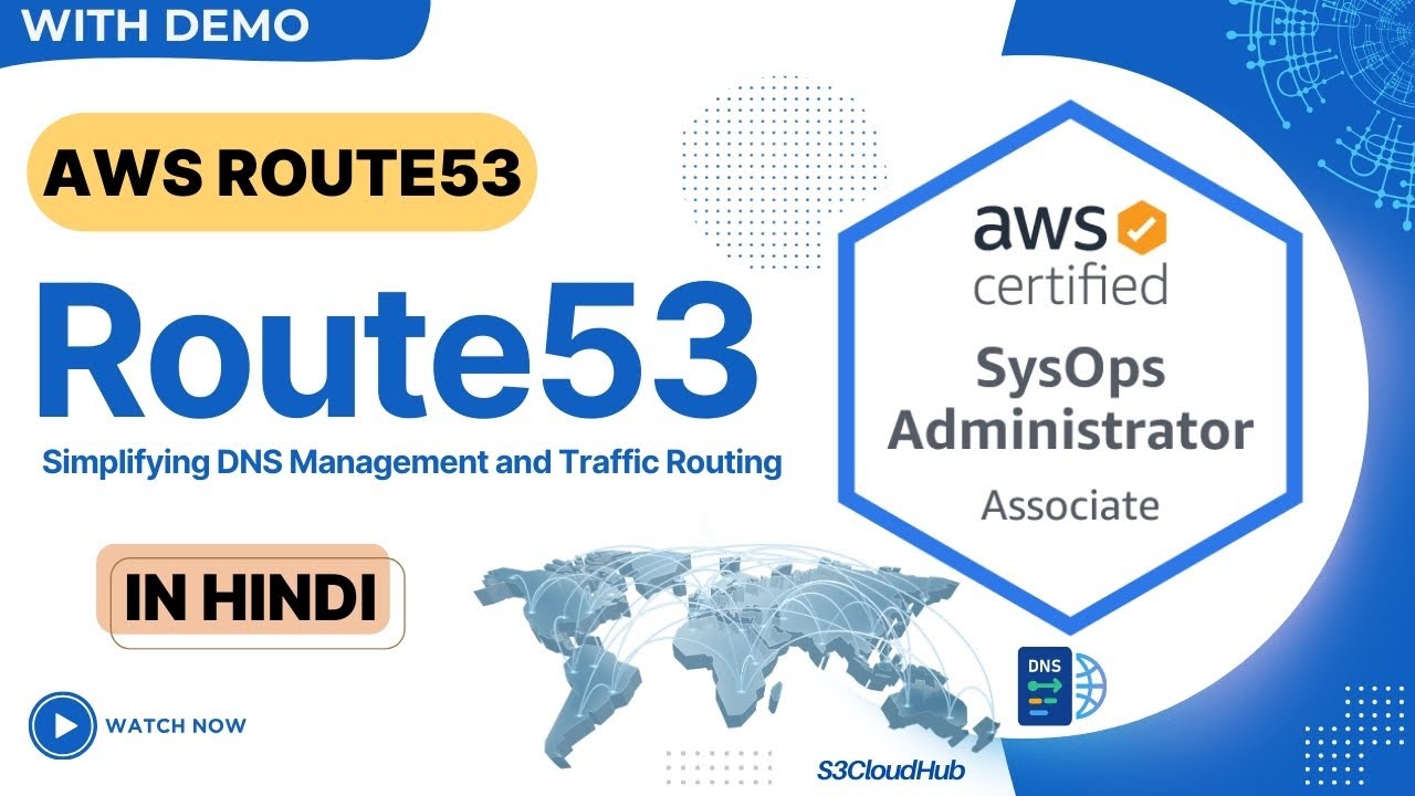 #28 AWS Route 53 Domain Name Setup in HINDI | aws in hindi | route 53 in hindi