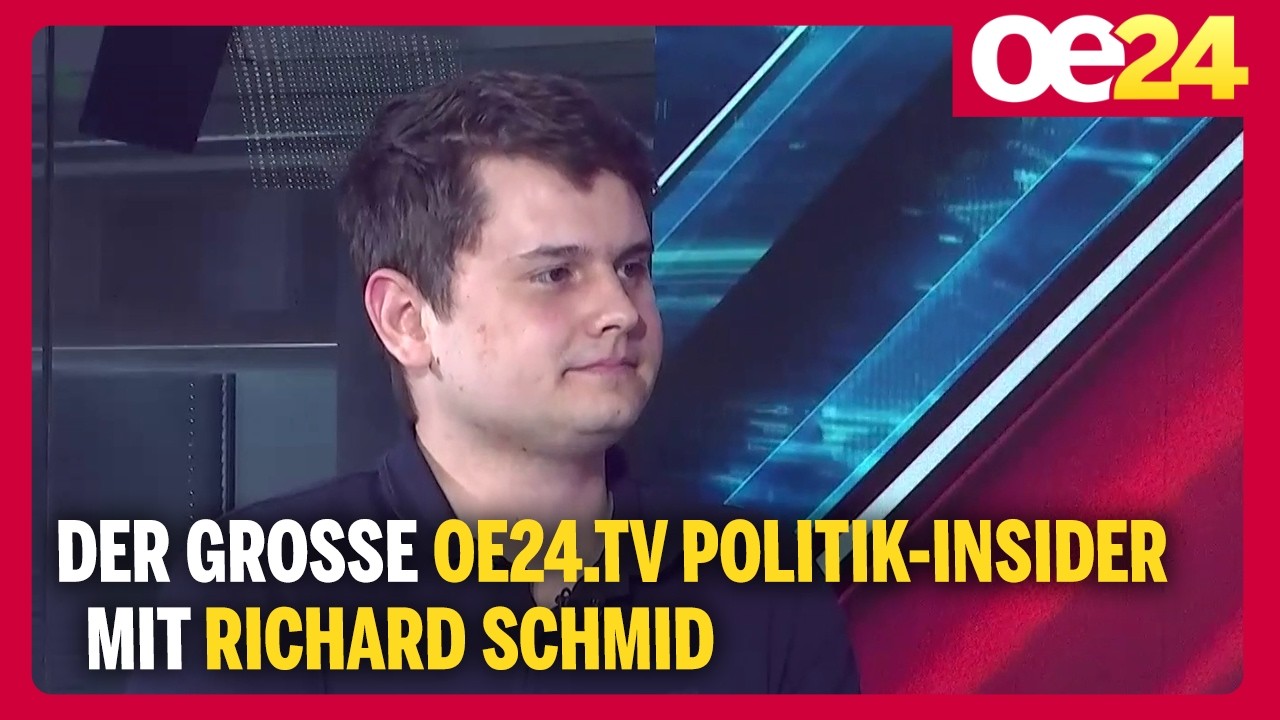 Der große oe24.TV Politik-Insider mit Richard Schmid