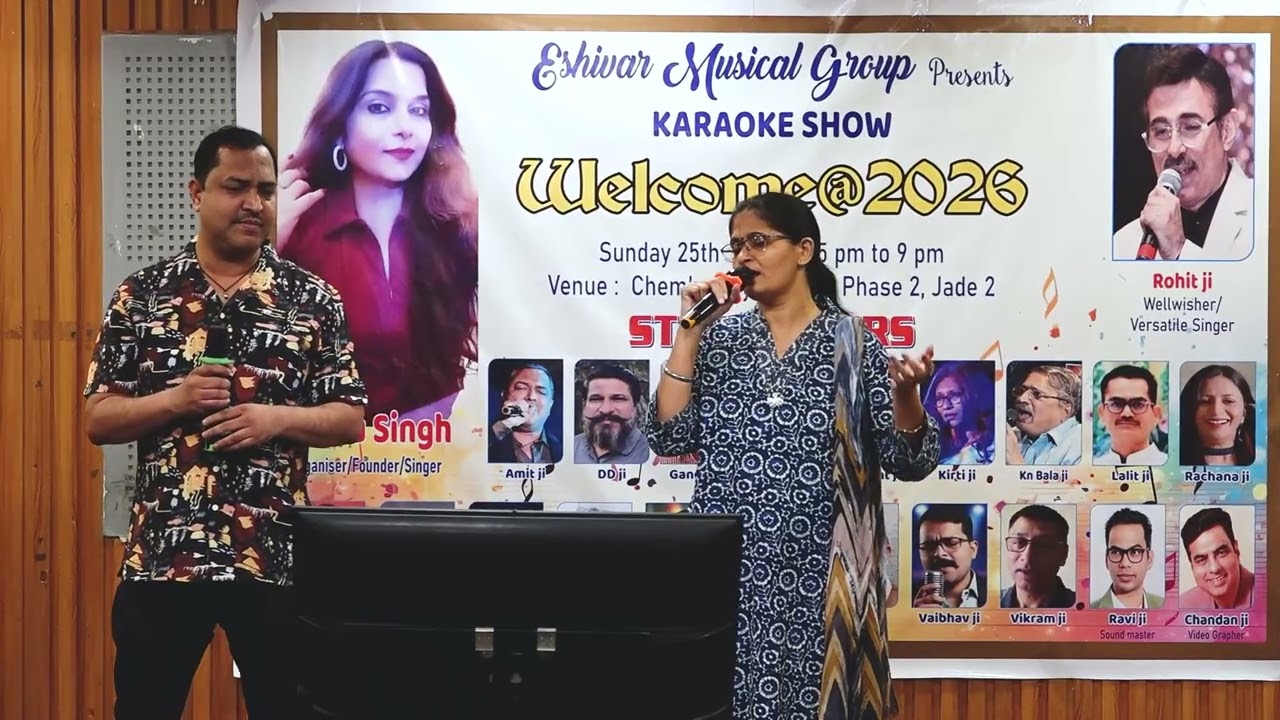 Tum aaye tho hawaon main ek nasha hai..... A beautiful song sung by Alka ji and Abhjit ji ...