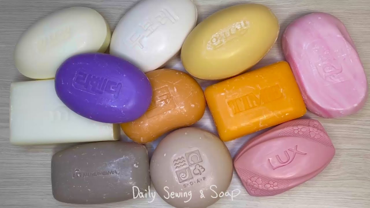 Dry soap cutting.ASMR soap.резка мыло.Satisfying video.Relaxing sounds.ASMR relaxing.for sleep. 비누소리