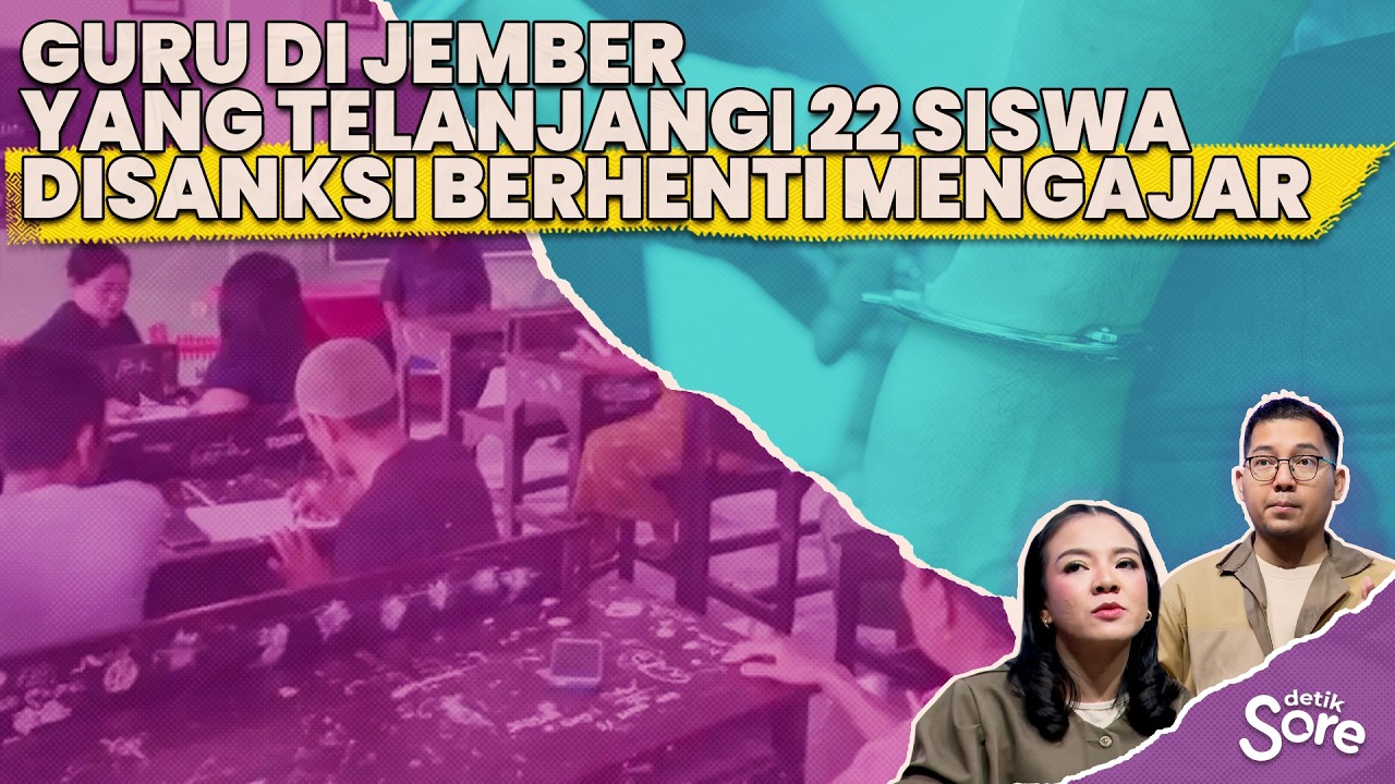 Guru di Jember Telanjangi 22 Siswa Gegara Uang 75 Ribu