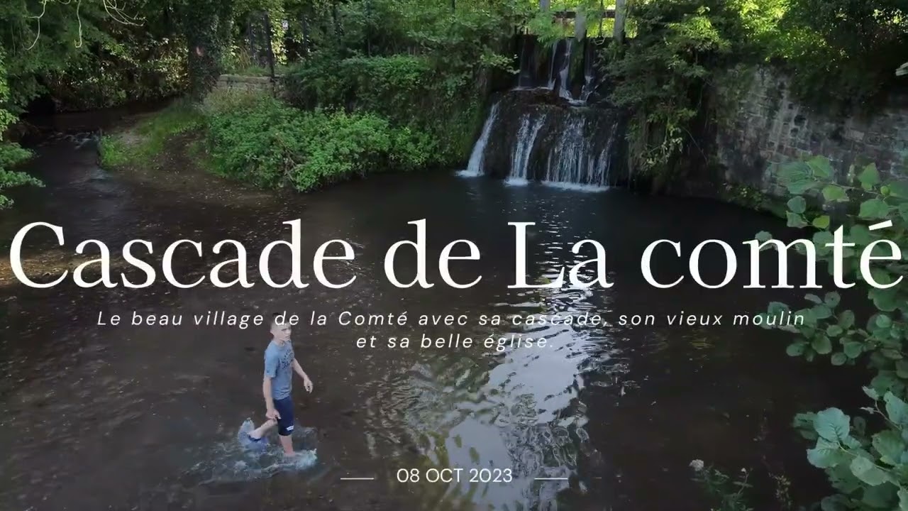 Beugin - Cascade de la Comté - Cinématique 4K
