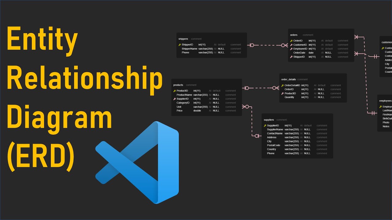 ERD Editor Visual Studio Code [TAGALOG]