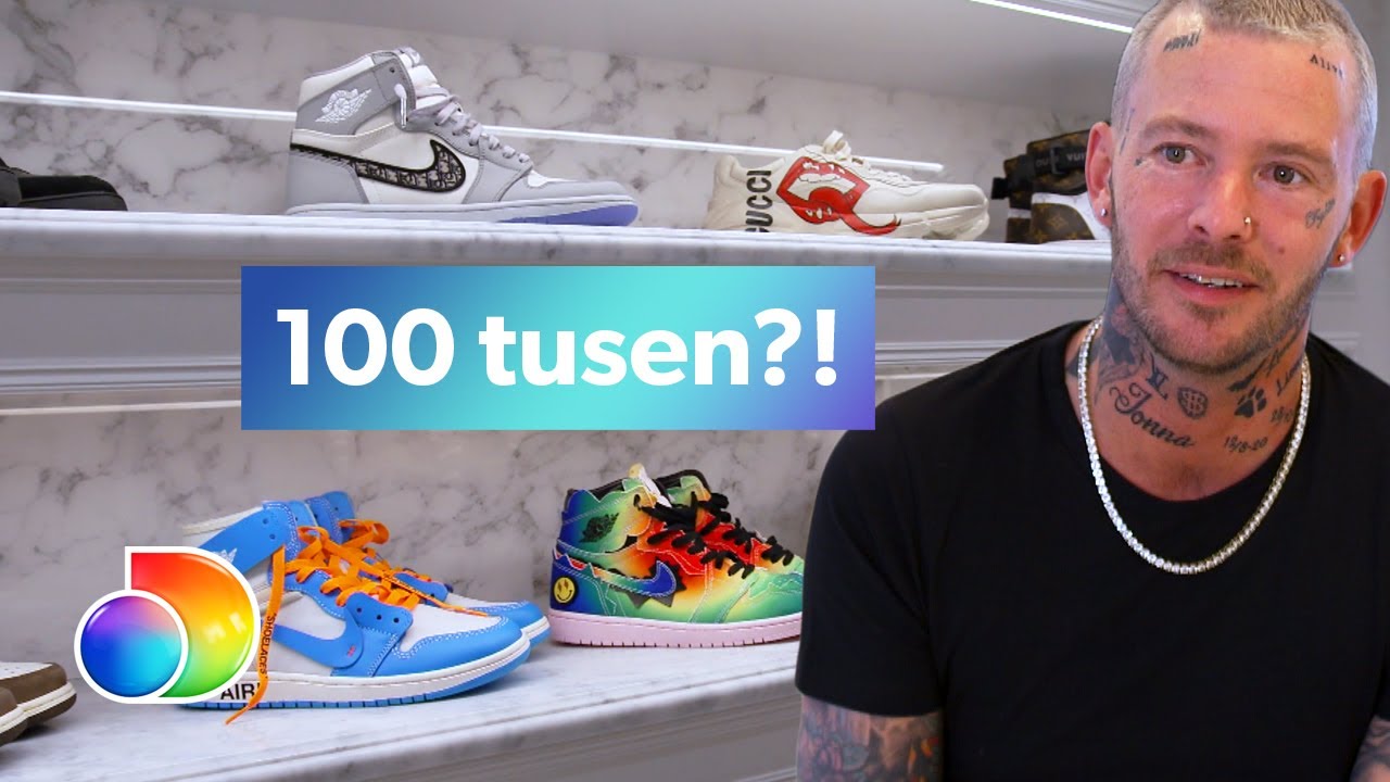 Lundellhuset | Jocke visar &auml;ntligen upp sin lyxiga garderob | discovery+ Sverige