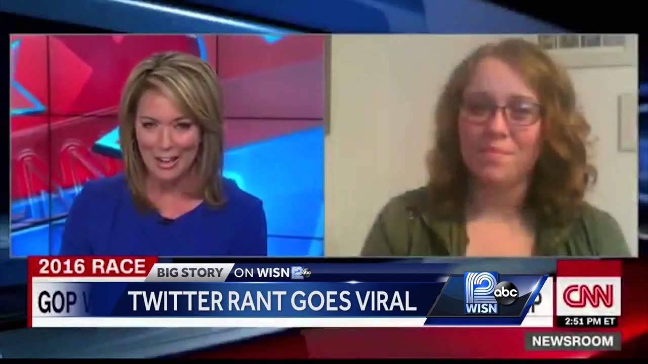 Wisconsin woman's political tweets go viral