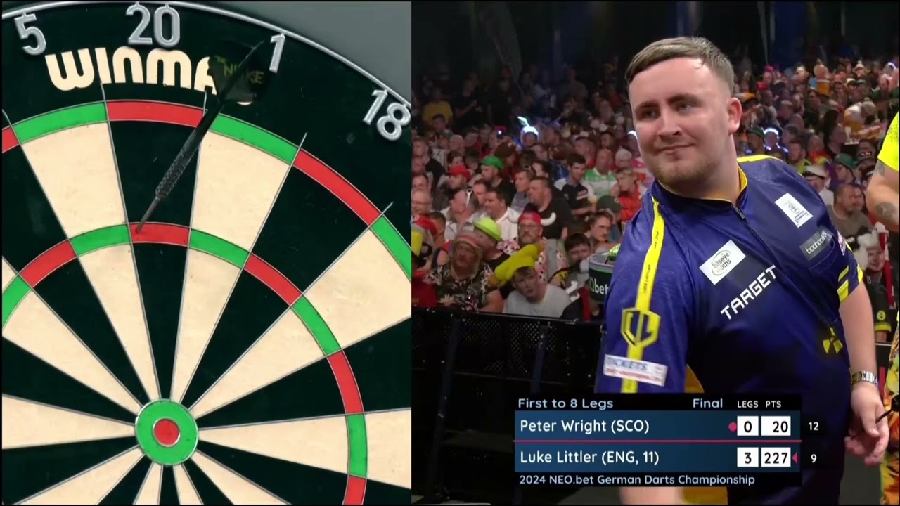 FINAL | Peter Wright vs Luke Littler | German Darts Championship 2024