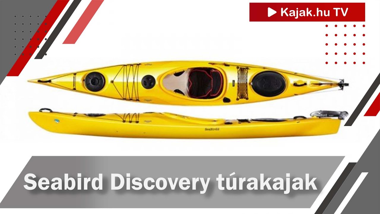 Seabird Discovery túrakajak 1.1 Kajak hu TV