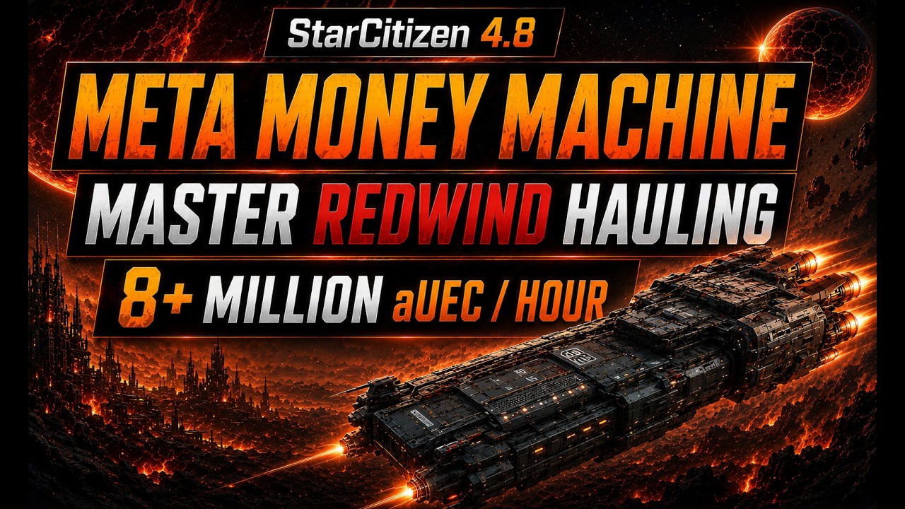 StarCitizen 4.8: Meta Money Machine - RedWind Master 8+ mil aUEC Guide