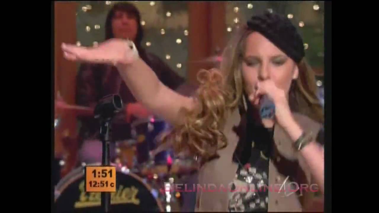 Belinda canta Ni Freud Ni Tu Mama en Escandalo TV