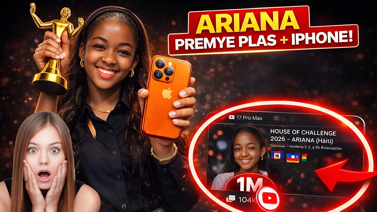 SKANDAL NAN KONKOU A😳/ARIANA PRAN PREMYE PLAS NAN KONKOU TOGO A+ 1M VIEWS NAN K&Egrave;K &Egrave;DTAN YO PA KONTAN