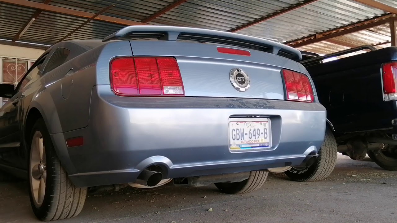 2008 Ford Mustang GT stock exhaust cold start/warm start