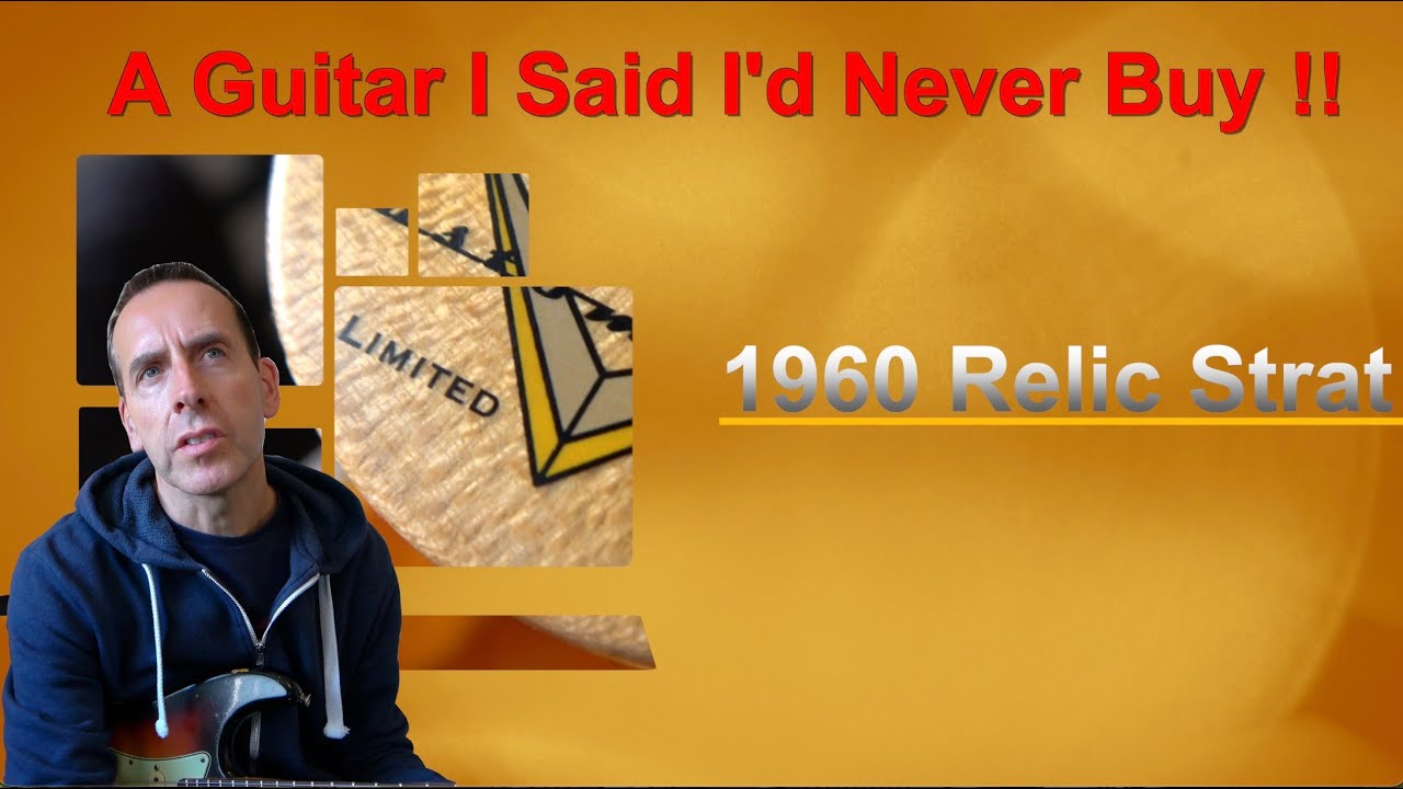 I Purchased a Fender Custom Shop ~ RELIC ~ 1960 Stratocaster!!  (4K)