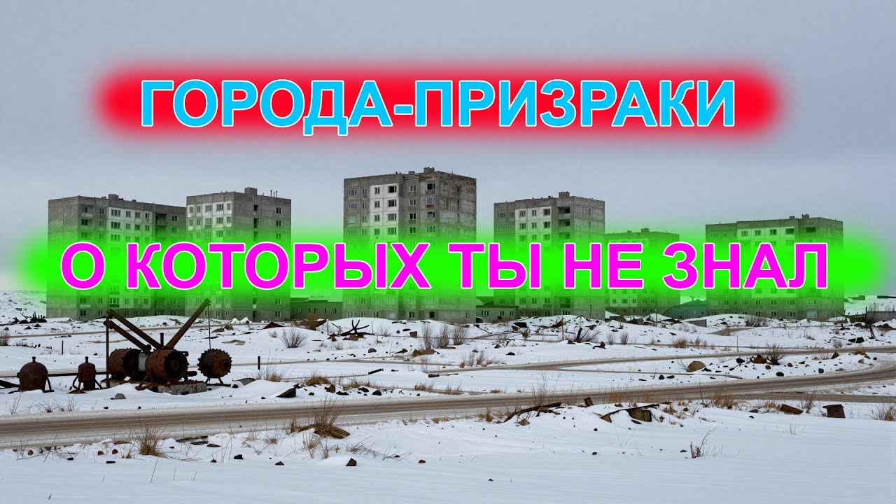 6 заброшенных городов, где время остановилось навсегда