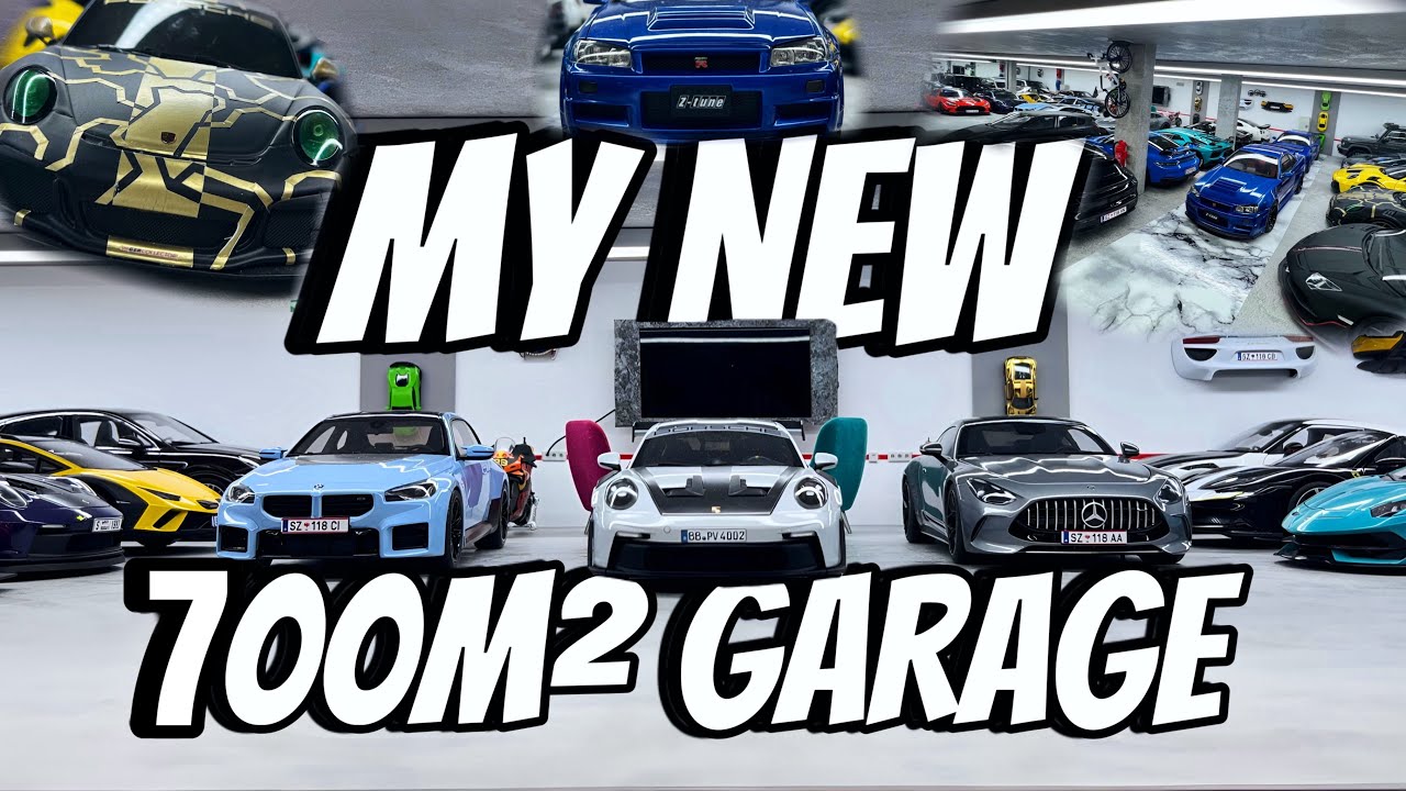 MY NEW 700² 1:18 DREAMGARAGE 🙌🏼🤩