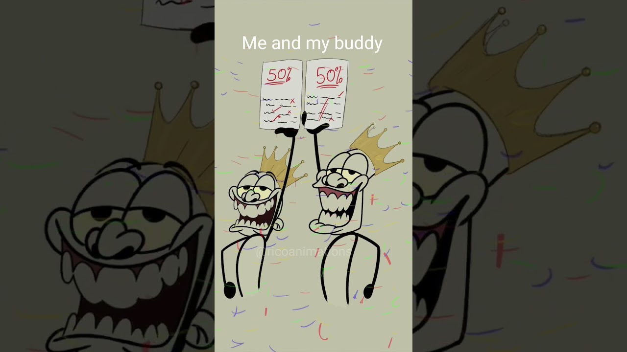 Normal student vs me and my buddy! (4k memes) 
