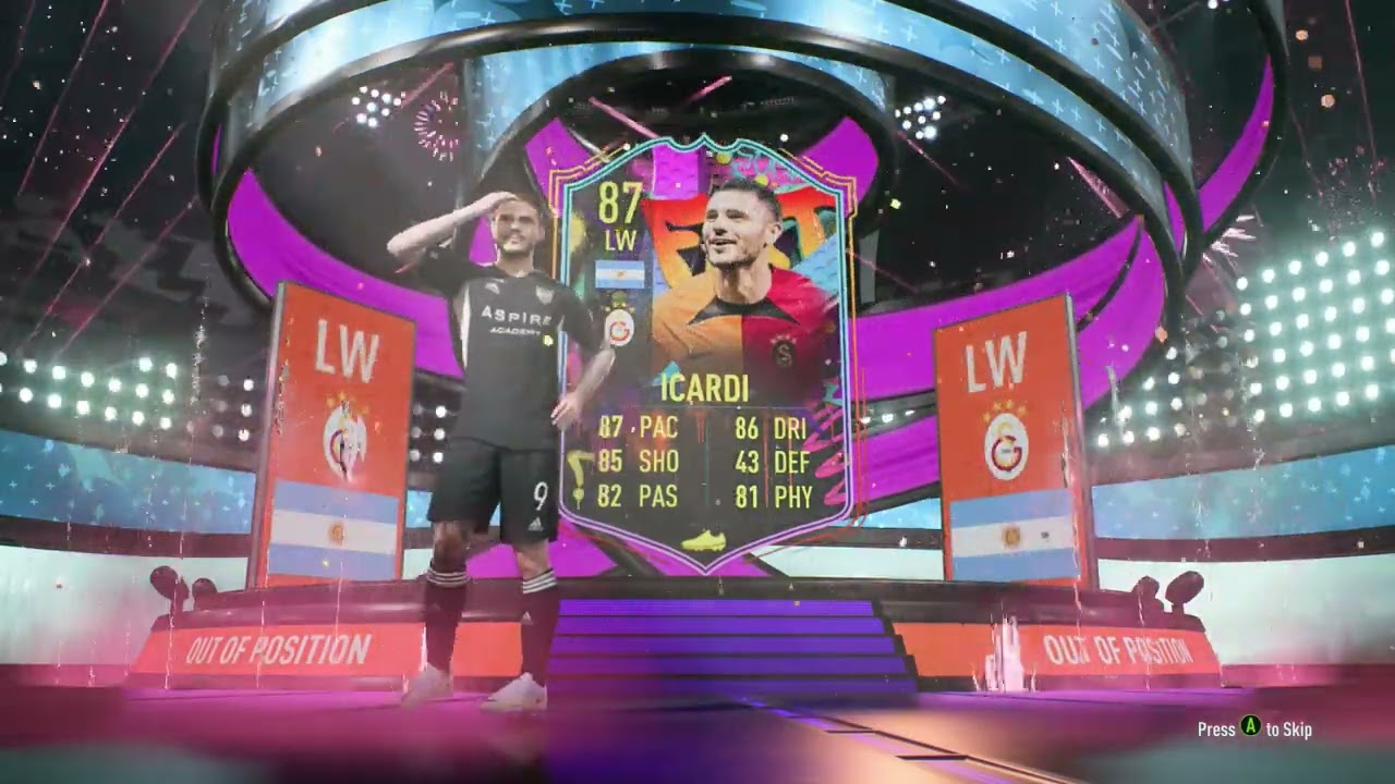 Completing the Mauro Icardi Out of Position SBC | FIFA 23 Ultimate Team
