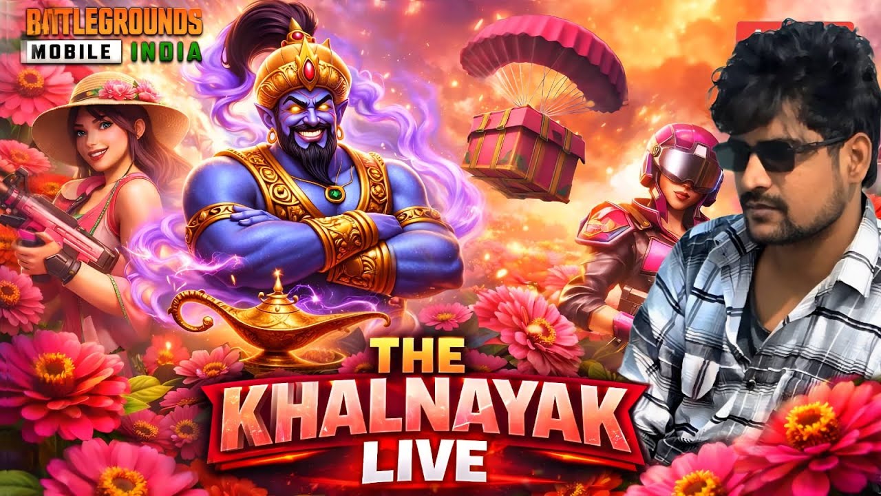 BGMI  /  The Khalnayak Live 🔥BGMI 4.2 Live  | BGMI 4.2 UPDATE LIVE #shortsfeed #shorts #bgmilive