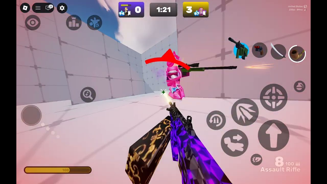 Getting AUG skin in AR in RIVALS