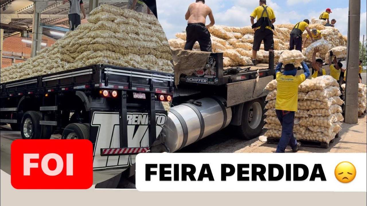 RAPIDÃO DA BATATA CHEGUEI 6 HORAS ATRASADO-PERDI A FEIRA 😞