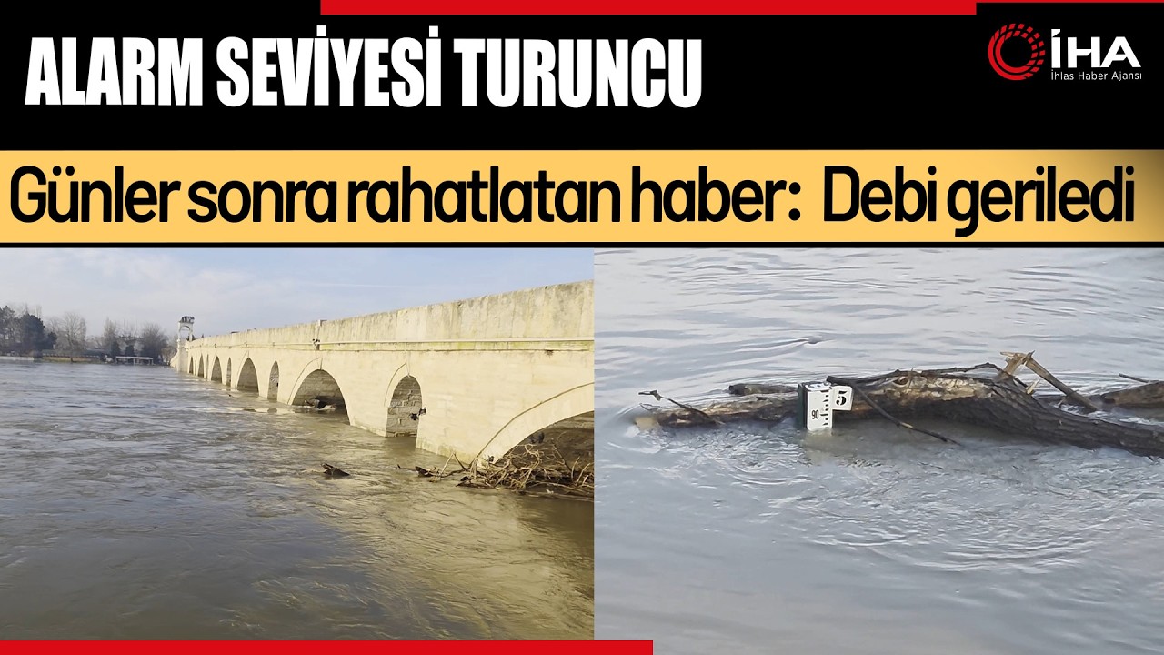 Bulgaristan’dan Bırakılan Suların Etkisi Azalıyor;  Nehirlerde Debi Geriledi
