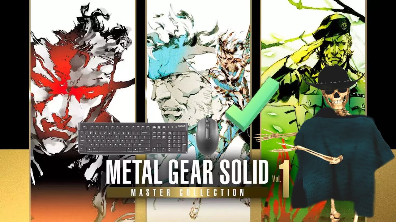 MGS Master Collection corre perfectamente en PC con Teclado y Ratón GRACIAS KONAMI esperando Vol. 2