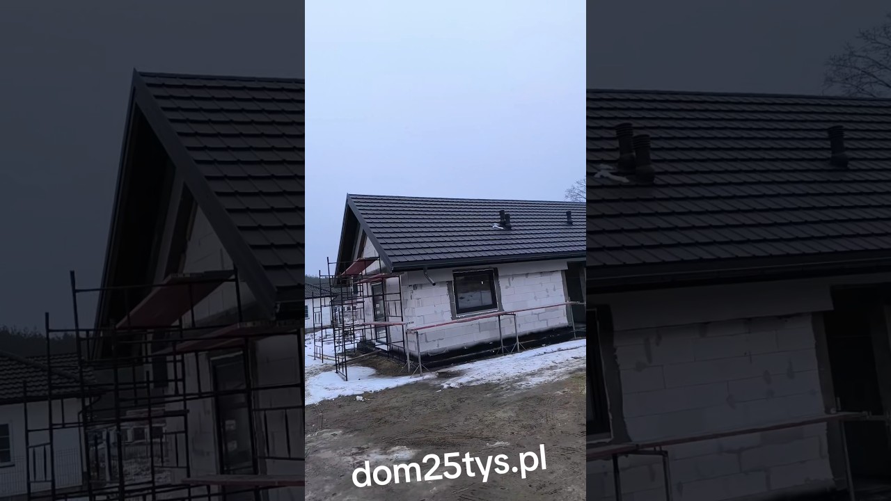 Adaś XL 98m2 Stasz&oacute;w | stan surowy zamknięty 💪