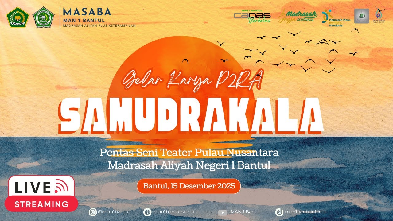 Gelar Karya P2RA SAMUDRAKALA MAN 1 Bantul