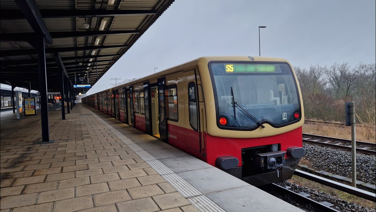 S-Bahn Berlin | Mitfahrt in der S5 von Strausberg Nord bis Berlin Wuhletal in der BR 481 Mod 175-8