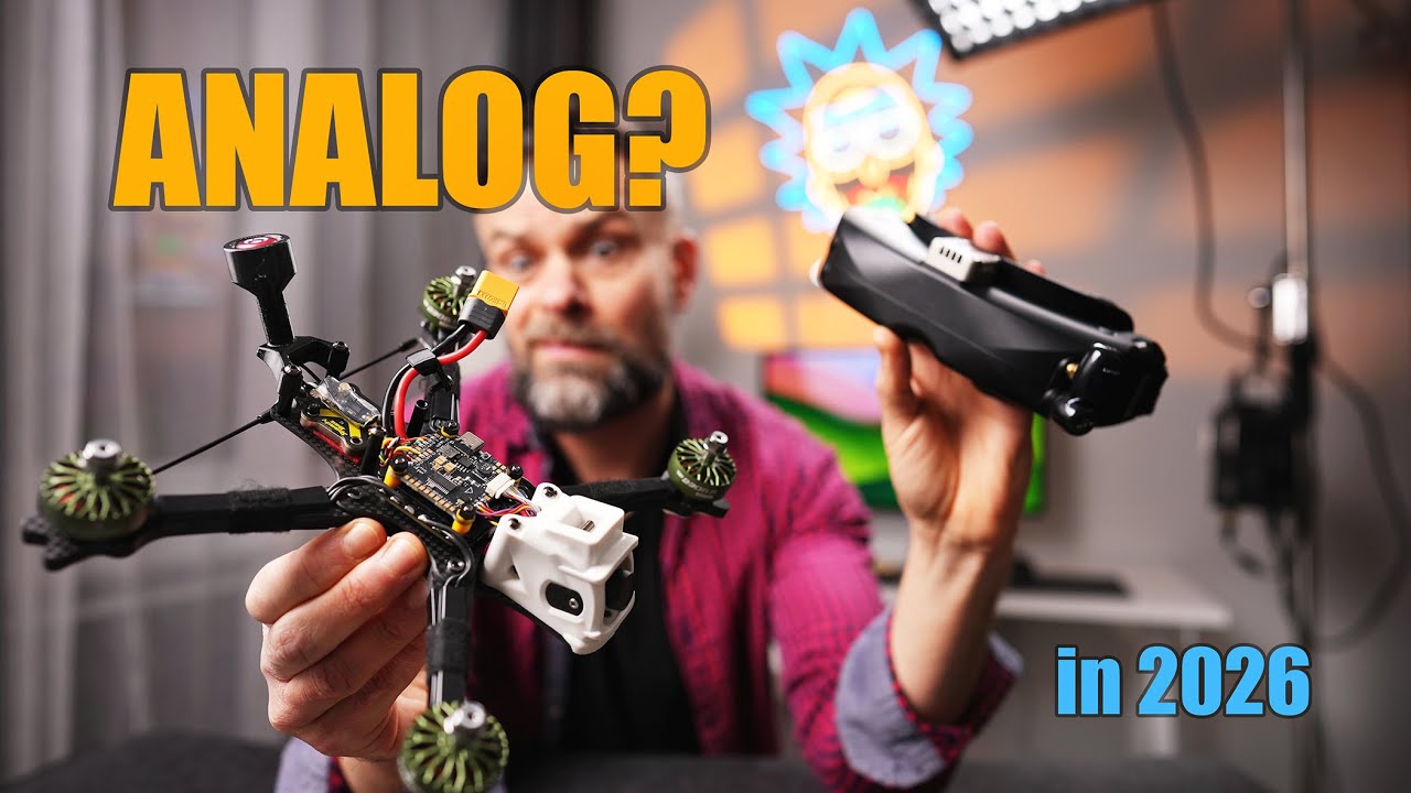 Аналоговый FPV-дрон? В 2026 году — имеет ли это еще смысл?