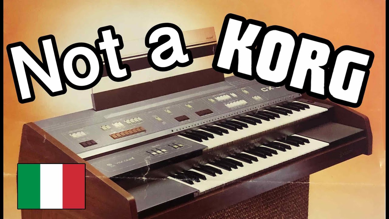 Viscount CX 3 Organ  - the Italian Korg?