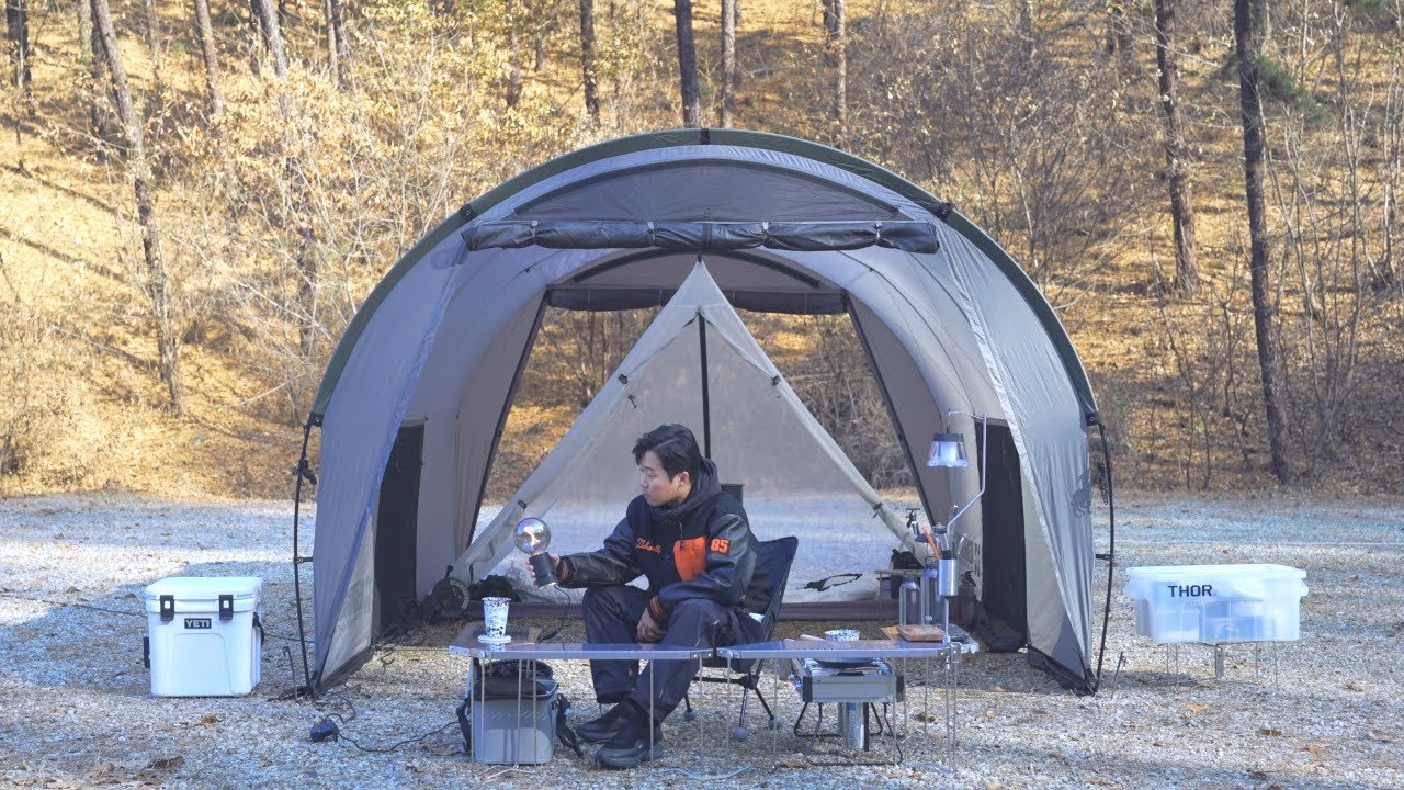 완벽한 솔캠 테이블 세팅 : 지카로 테이블 재해석